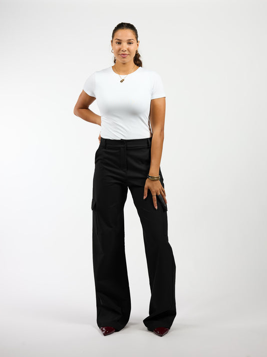 Mia | Cargo pants | Black | Tall