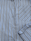 Noah blouse | Blue striped | Tall