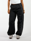 Noor Parachute Pants | Black | Tall