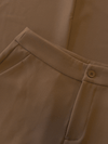 Nova | Wide-leg trousers with buttons | Brown | Tall