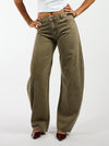 Rae Balloon Jeans | Mid-waist | Green | Tall