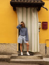 Riva | Denim Shorts | Light Blue | Tall
