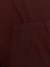 Romi Pantalon | Mid-waist | Bordeaux | Tall