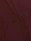 Romi Pantalon | Mid-waist | Bordeaux | Tall