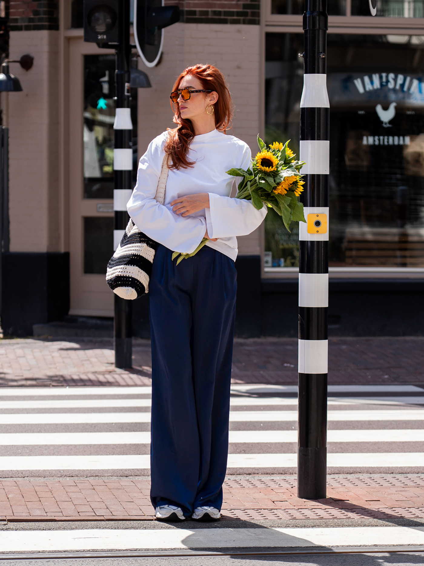 Gigi Satin pants | Tall | Navy