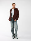 Evy Collar Jacket | Brown | Tall