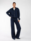 Evy collared jacket | Navy | Tall