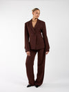 Lily Trousers | Brown | Tall
