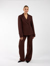 Lily tailored blazer | Brown | Tall
