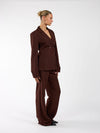 Lily tailored blazer | Brown | Tall