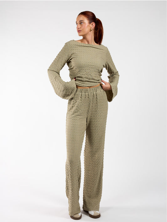 Jolie top | Co-ord set | Tall | Olive green