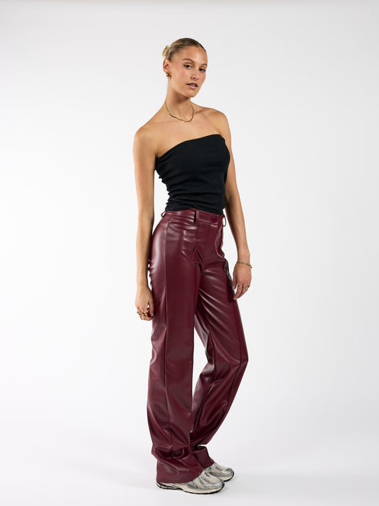 Abbey pants | Bordeaux | Tall