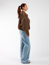 Izabel suede jacket | Brown | Tall