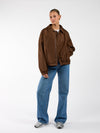Rose bomber jacket | Brown | Tall