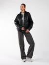 Loua leather jacket | Black | Tall