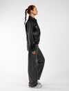 Loua leather jacket | Black | Tall