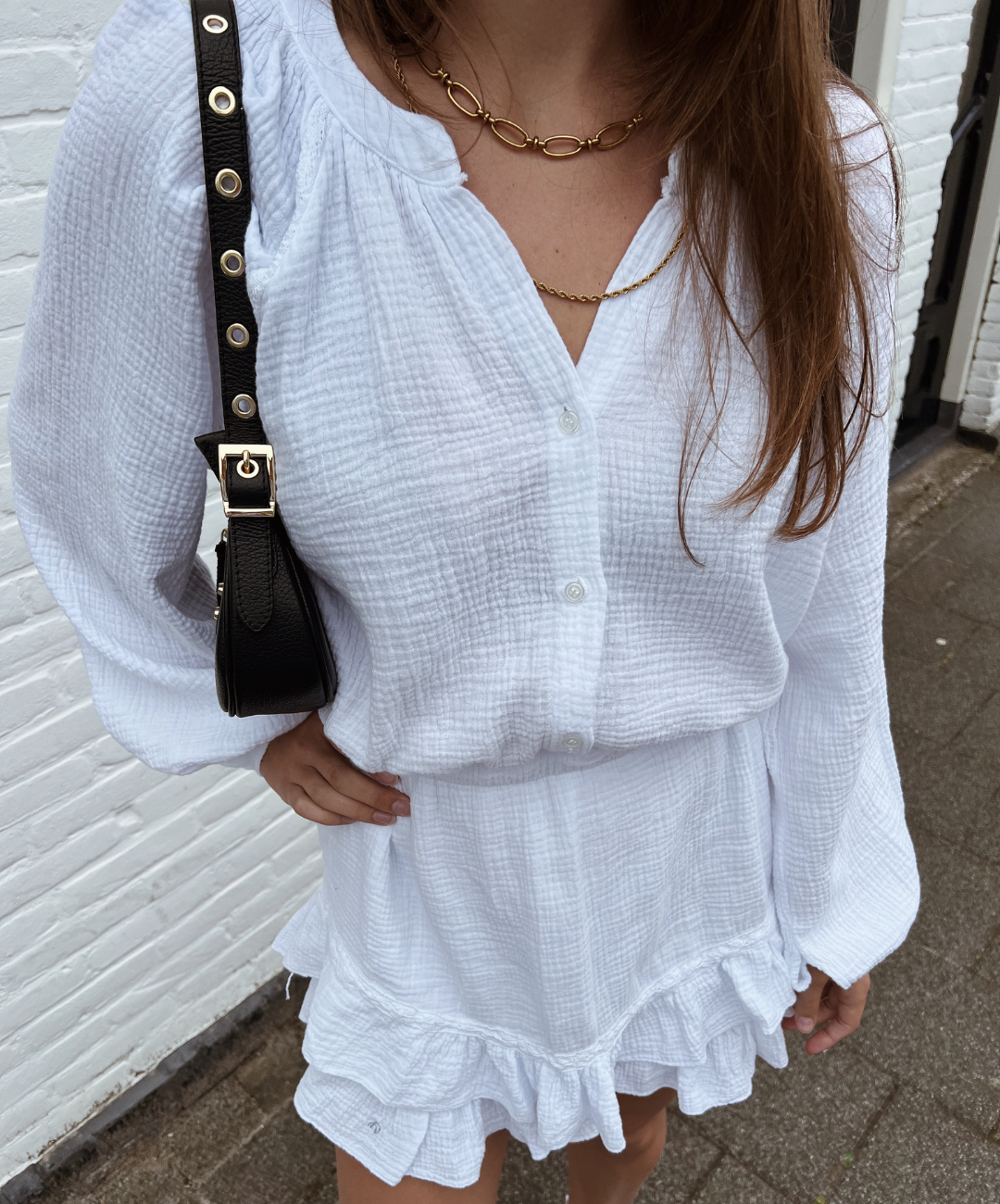 Blaire | Playsuit | White | Tall