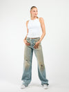 Tess Barrel Jeans | Mid-waist | Vintage blue | Tall