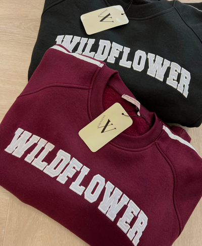 Wildflower Sweater | Bordeaux | Tall