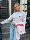 WLD longsleeve tee | Light pink | Tall